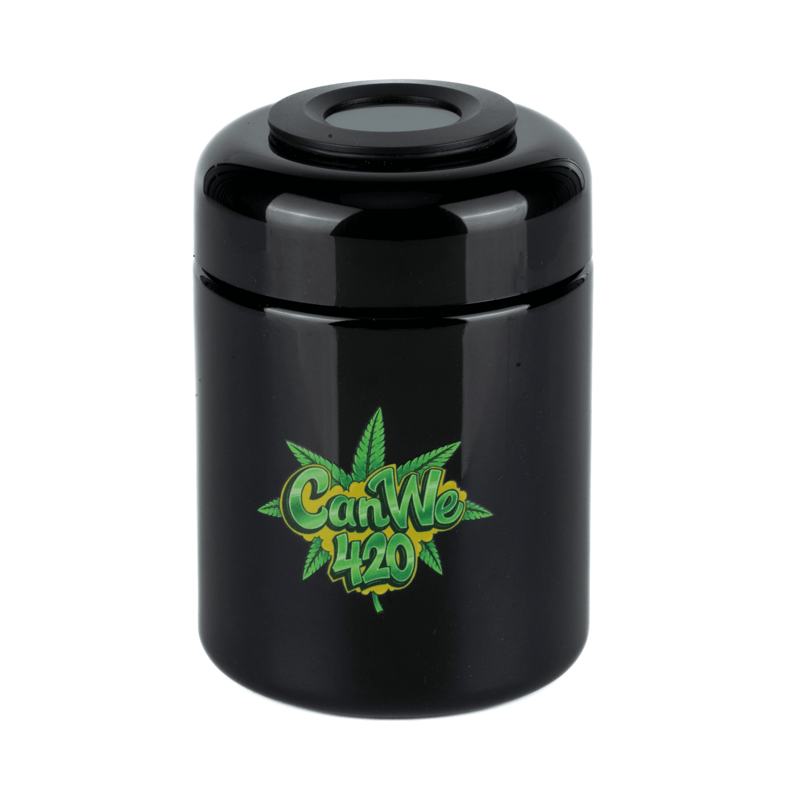 CanWe420 Aufbewahrungsglas mit Hygrometer
